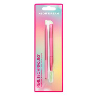 E-shop Real Techniques Neon Dream - Painted Liner + Brow Duo sada štetcov na úpravu obočia