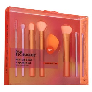 E-shop Real Techniques Level Up Brush + Sponge Kit sada štetcov