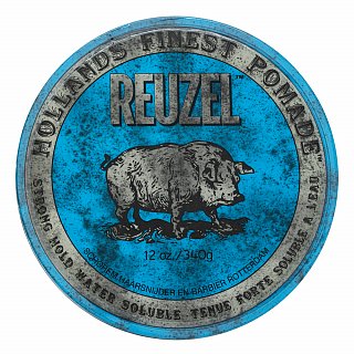 E-shop Reuzel Holland's Finest Pomade Blue Strong Hold High Sheen pomáda na vlasy pre spevnenie a lesk vlasov 340 g