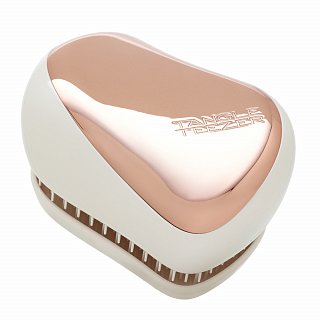 E-shop Tangle Teezer Compact Styler kefa na vlasy Ivory Rose Gold