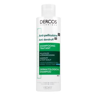E-shop Vichy Dercos Anti-Dadruff Advanced Action Shampoo čistiaci šampón proti lupinám pre normálne až mastné vlasy 200 ml
