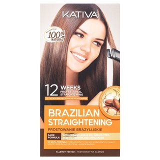 E-shop Kativa Brazilian Straightening Kit sada s keratínom pre narovnanie vlasov 225 ml