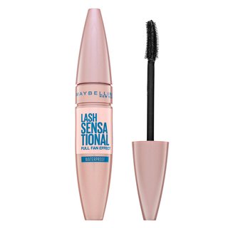 E-shop Maybelline Lash Sensational Waterproof Mascara vodeodolná riasenka pre predĺženie a natočenie rias Black 9,4 ml