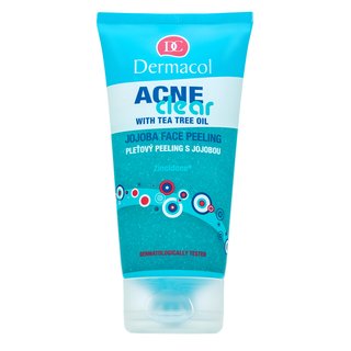 E-shop Dermacol ACNEclear Jojoba Face Peeling vyživujúci čistiaci gél s peelingovým účinkom 150 ml