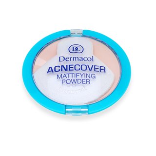 E-shop Dermacol ACNEcover Mattifying Powder púder pre problematickú pleť No.01 Porcelain 11 g