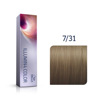 E-shop Wella Professionals Illumina Color profesionálna permanentná farba na vlasy 7/31 60 ml
