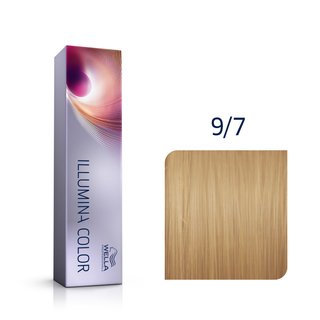 E-shop Wella Professionals Illumina Color profesionálna permanentná farba na vlasy 9/7 60 ml