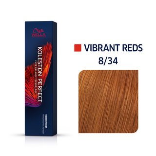 E-shop Wella Professionals Koleston Perfect Vibrant Reds profesionálna permanentná farba na vlasy 8/34 60 ml