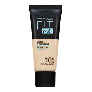 E-shop Maybelline Fit Me! Foundation Matte + Poreless tekutý make-up so zmatňujúcim účinkom 105 Natural Ivory 30 ml