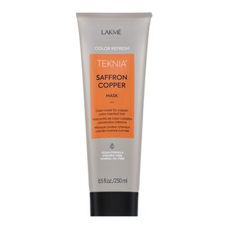 E-shop Lakmé Teknia Color Refresh Saffron Copper Mask vyživujúca maska ​​s farebnými pigmentmi pre oživenie medených odtieňov 250 ml