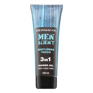 E-shop Dermacol Men Agent Gentleman Touch 3in1 Shower Gel sprchový gél pre mužov 250 ml
