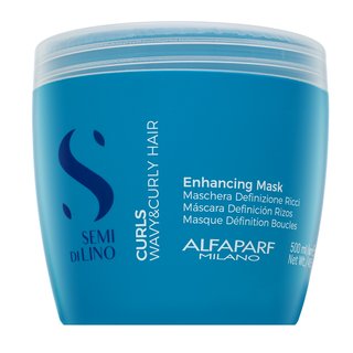 E-shop Alfaparf Milano Semi Di Lino Curls Enhancing Mask vyživujúca maska pre lesk vlnitých a kučeravých vlasov 500 ml