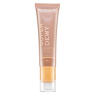 E-shop Makeup Revolution Super Dewy Skin Tint Moisturizer tónujúce a hydratačné emulzie Tan 55 ml