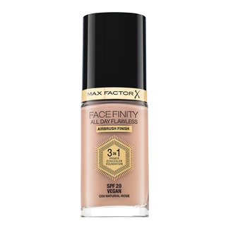 E-shop Max Factor Facefinity All Day Flawless Flexi-Hold 3in1 Primer Concealer Foundation SPF20 tekutý make-up 3v1 50 30 ml