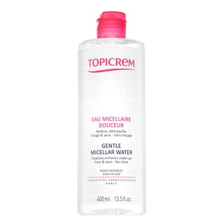 E-shop Topicrem Gentle Micellar Water odličovacia micelárna voda pre normálnu, zmiešanú a citlivú pleť 400 ml