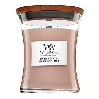 E-shop Woodwick Vanilla & Sea Salt vonná sviečka 275 g