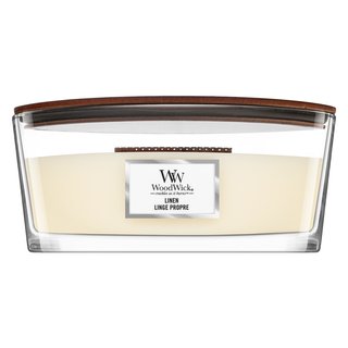 E-shop Woodwick Linen vonná sviečka 453,6 g