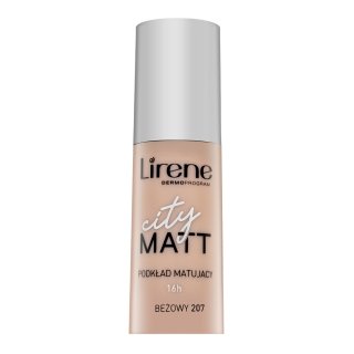 E-shop Lirene City Matt Fluid fluidný make-up so zmatňujúcim účinkom 207 Beige 30 ml