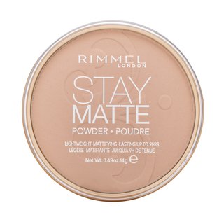E-shop Rimmel London Stay Matte Long Lasting Pressed Powder púder so zmatňujúcim účinkom 003 Peach Glow 14 g