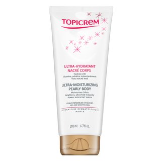 E-shop Topicrem Ultra-Moisturizing Pearly Body hydratačné telové mlieko s perleťovým leskom 200 ml