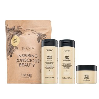E-shop Lakmé Teknia Deep Care Travel Pack sada pre suché a poškodené vlasy