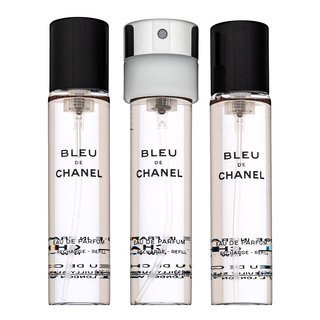 E-shop Chanel Bleu de Chanel - Refill parfémovaná voda pre mužov 3 x 20 ml