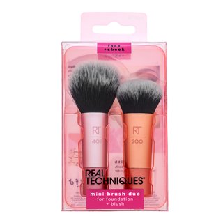 E-shop Real Techniques Mini Foundation & Blush Brush Duo sada štetcov