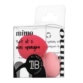 E-shop MIMO Set of 2 Mini Sponges hubka na make-up - set Pink