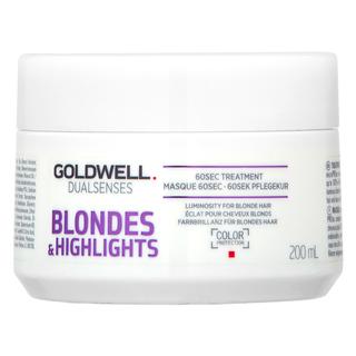 E-shop Goldwell Dualsenses Blondes & Highlights 60sec Treatment maska pre blond vlasy 200 ml