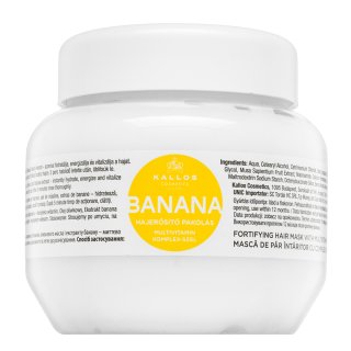 E-shop Kallos Banana Fortifying Hair Mask posilňujúca maska pre oslabané vlasy 275 ml