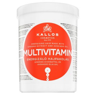 E-shop Kallos Multivitamin Energising Hair Mask posilňujúca maska pre všetky typy vlasov 1000 ml