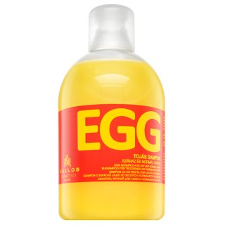 E-shop Kallos Egg Shampoo vyživujúci šampón pre suché a poškodené vlasy 1000 ml
