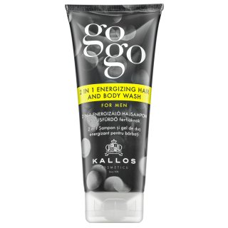 E-shop Kallos GoGo 2in1 Energizing Hair And Body Wash šampón a sprchový gél 2v1 pre mužov 200 ml