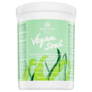 E-shop Kallos Vegan Soul Nourishing Hair Mask vyživujúca maska pre všetky typy vlasov 1000 ml
