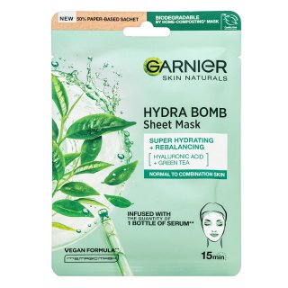 E-shop Garnier Skin Naturals Hydra Bomb Sheet Mask čistiaca maska Super Hydrating + Rebalancing 28 g