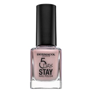 E-shop Dermacol 5 Day Stay Nail Polish lak na nechty 04 Nude Glam 11 ml