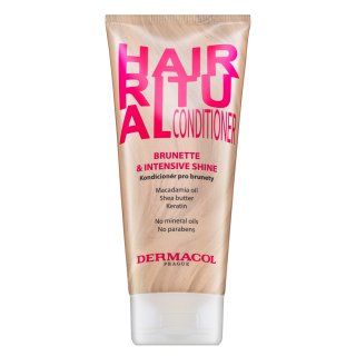 E-shop Dermacol Hair Ritual Brunette & Intensive Shine Conditioner posilňujúci kondicionér pre hnedé vlasy 200 ml