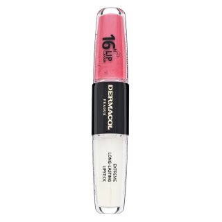 E-shop Dermacol 16H Lip Colour Extreme Long-Lasting Lipstick dlhotrvajúca dvojfázová farba a lesk na pery No. 39 8 ml