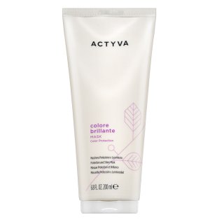 Kemon Actyva Colore Brillante Protection and Shine Mask posilňujúca maska pre lesk a ochranu farbených vlasov 200 ml