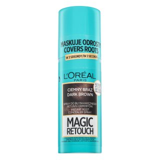 E-shop L´Oréal Paris Magic Retouch Spray korektor na odrasty farbených vlasov Dark Brown 75 ml