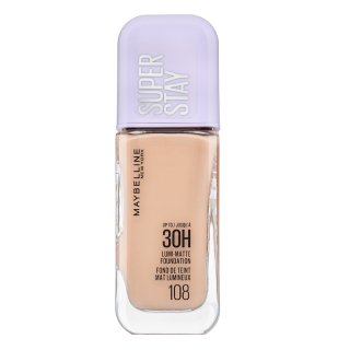 E-shop Maybelline Super Stay 30H Lumi-Matte Foundation dlhotrvajúci make-up pre zjednotenie farebného tónu pleti 108 35 ml