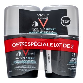 E-shop Vichy Homme deodorant 72H Invisible Resist Detranspirant 2 x 50 ml