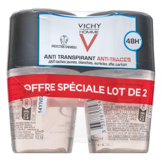E-shop Vichy Homme antiperspirant 48H Anti-Perspirant Anti-Stains 2 x 50 ml