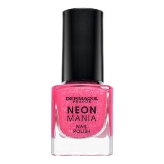 E-shop Dermacol Neon Mania Nail Polish lak na nechty 1 Pink Chic 5 ml