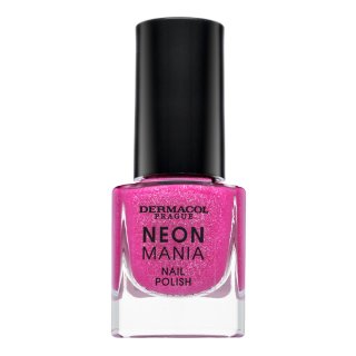 E-shop Dermacol Neon Mania Nail Polish lak na nechty 3 Purple Pulse 5 ml