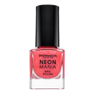 E-shop Dermacol Neon Mania Nail Polish lak na nechty 5 Bubblegum Pink 5 ml