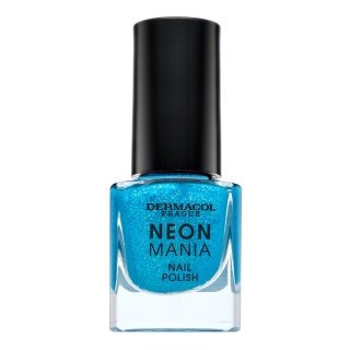E-shop Dermacol Neon Mania Nail Polish lak na nechty 6 Azure Aqua 5 ml