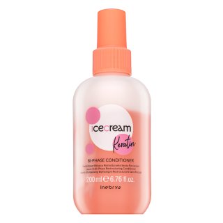 E-shop Inebrya Ice Cream Keratin Bi-Phase Conditioner bezoplachový kondicionér s keratínom 200 ml