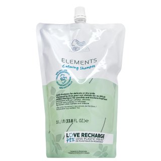 E-shop Wella Professionals Elements Calming Shampoo posilujúci šampón pre citlivú pokožku hlavy Refill 1000 ml