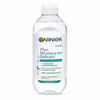 E-shop Garnier čistiaca micelárna voda Micellar Water 2in1 Salicylic 400 ml